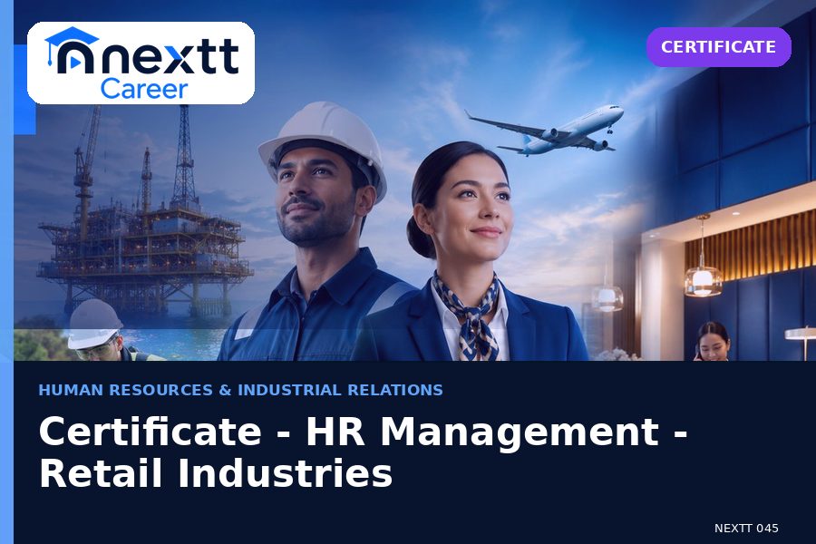 Certificate - HR Management - Retail Industries