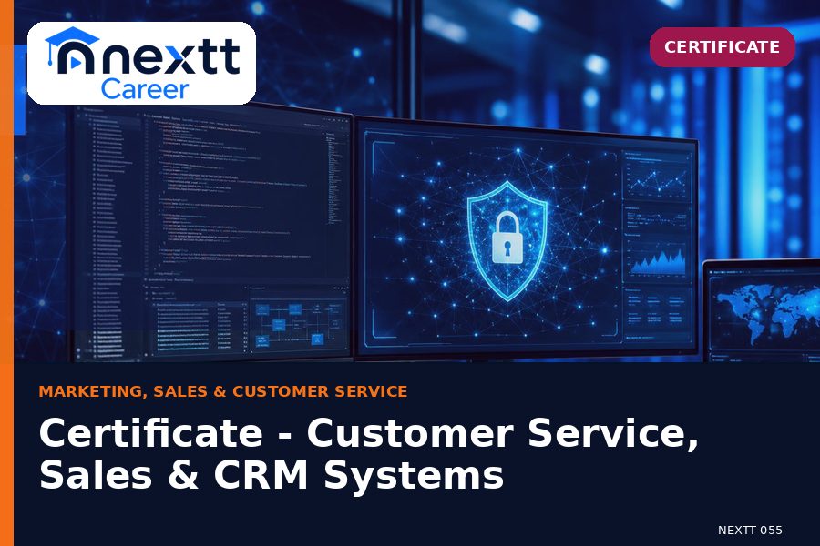 Certificate - Customer Service, Sales & CRM Systems