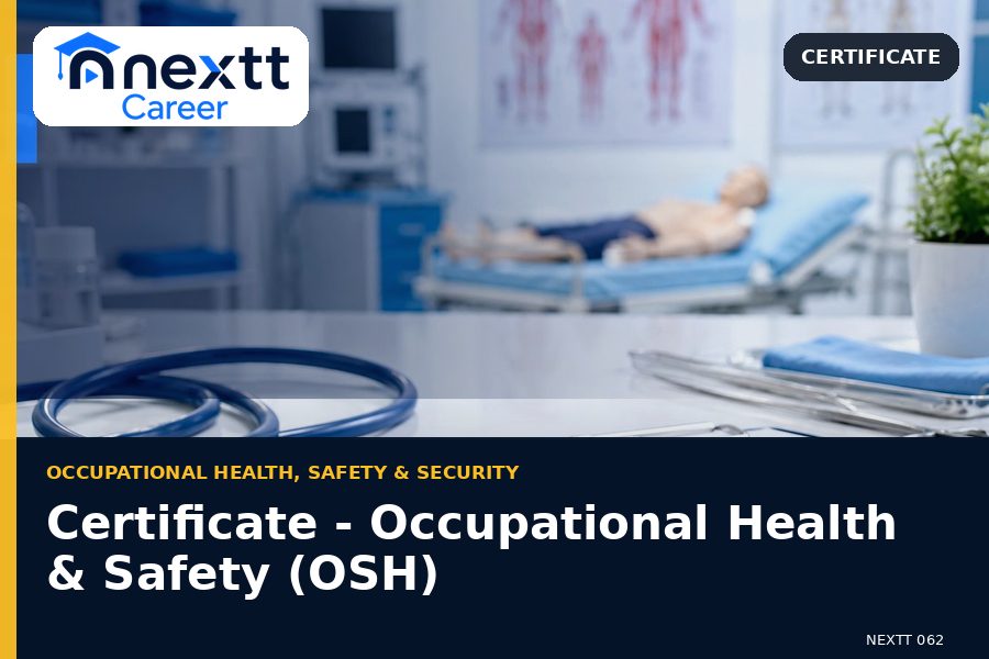 Certificate - Occupational Health & Safety (OSH)