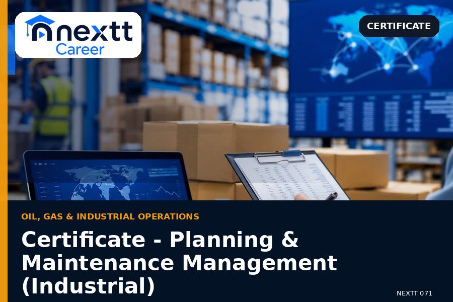 Certificate - Planning & Maintenance Management (Industrial)