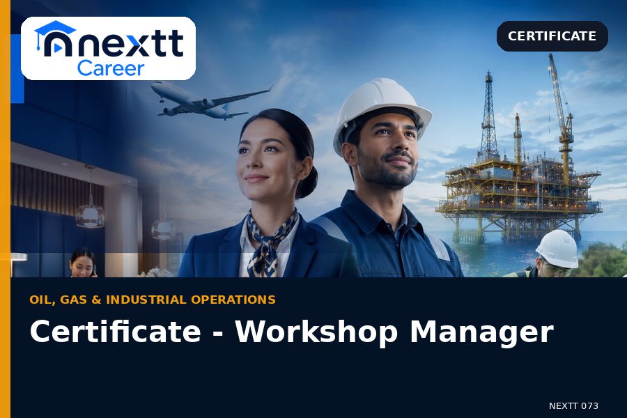 Certificate - Workshop Manager