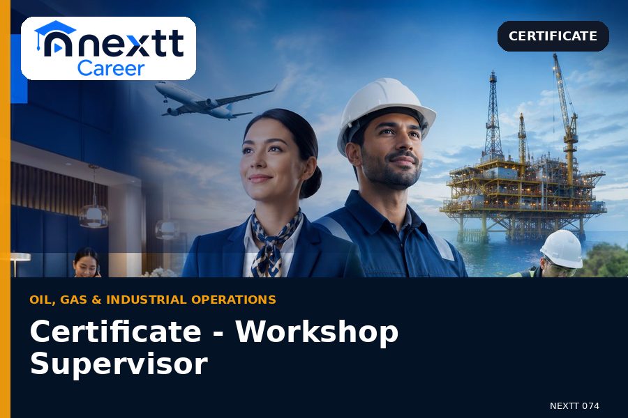 Certificate - Workshop Supervisor